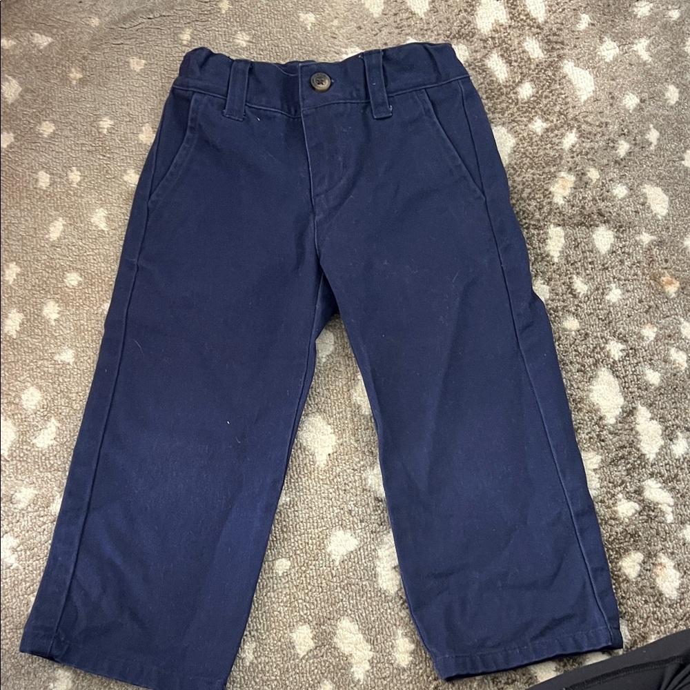 Janie and Jack Classic Navy Trousers